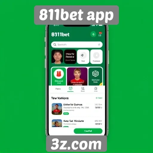 Novidades na interface do 811bet app
